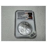 2025 American Silver Eagle, Eagle Privvy MS70 Earl