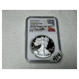 2018 W American Silver Eagle 1st Day PF-70 U.Cam