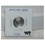 1944 Mercury Dime