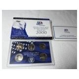 2000 Proof Quarters Set