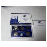 2001 Proof Quarters Set