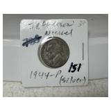1944 P Silver War Nickel