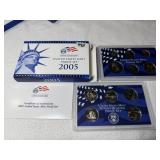 2005 Proof Set w/ Quarter Set