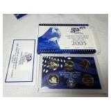 2005 Proof Quarter Set