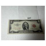 1953 A $2 Red Seal