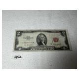 1953 A $2 Red Seal
