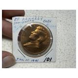 John F Kennedy Innaugural Coin