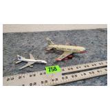 Lot of 2 Pan Am World Airlines Planes