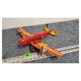 Vintage TWA US Mail Toy Airplane