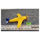 Vintage Toy Plane with Unique Propeller