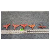 Assortment of Tootsie Toys Small Planes (5)