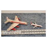 Pair: TWA Super Jet & Smaller TWA Aircraft