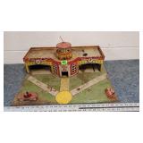 Vintage Superior Airport Tin Toy
