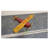 'The Red Arrow' Vintage Airplane Toy