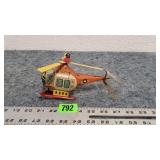 1950s MT Modern Toys Japan H-2 USAF Wind Up  Heli.