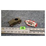 Tootsie Toys Buck Rogers & Other Toy Vehicle