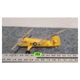 Hubley Kiddie Toy Die Cast Helicopter