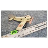 Vintage Tin Plane J-D Depose Paris