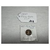 1857 Flying Eagle Cent