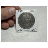 1878 CC Morgan Dollar UNC
