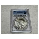 1925 Peace Dollar MS62