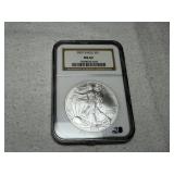 2007 American Silver Eagle MS69