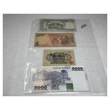 (4) Foreign Currency Notes