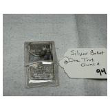 1 oz. Silver Bar Silver Bullet