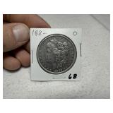 1882 O Morgan Dollar