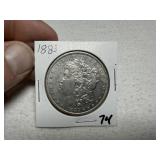1883 Morgan Dollar