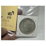 1922 Peace Dollar