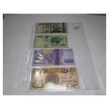 (4) Foreign Currency Notes