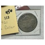 1921 Morgan Dollar