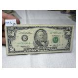 1993 $50 Note Bank of Chicago