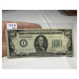 1934 $100 Note Bank of Minneapolis