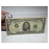 1981 $5 Note Bank of Chicago