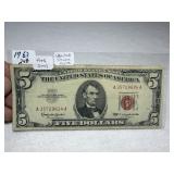 1963 Red Seal $5