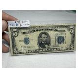 1934 D Silver Certificate $5