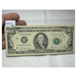 1990 $100 Note Bank of St. Louis