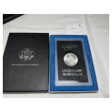1882 CC Morgan Dollar UNC GSA Slab & Box