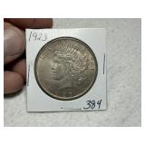 1023 Peace Dollar