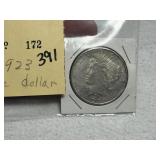 1923 Peace Dollar