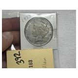 1923 Peace Dollar