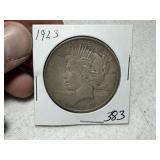 1923 Peace Dollar