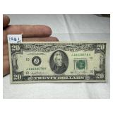 1981 $20 Note Bank of Kansas City