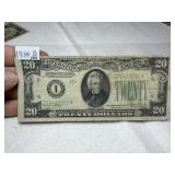 1934 D $20 Note Bank of Minneapolis
