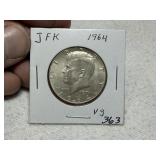 1964 Kennedy Half Dollar