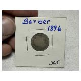 1896 Barber Silver Dime