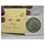 1926 Peace Dollar
