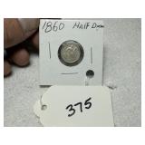 1860 Half Dime